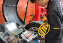 Cân chỉnh thước lái, cân mâm bấm chì